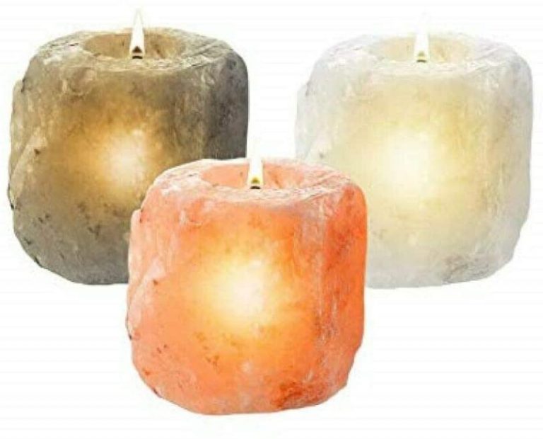 Multi Colour Candle Holder ( Pink , White & Gray )